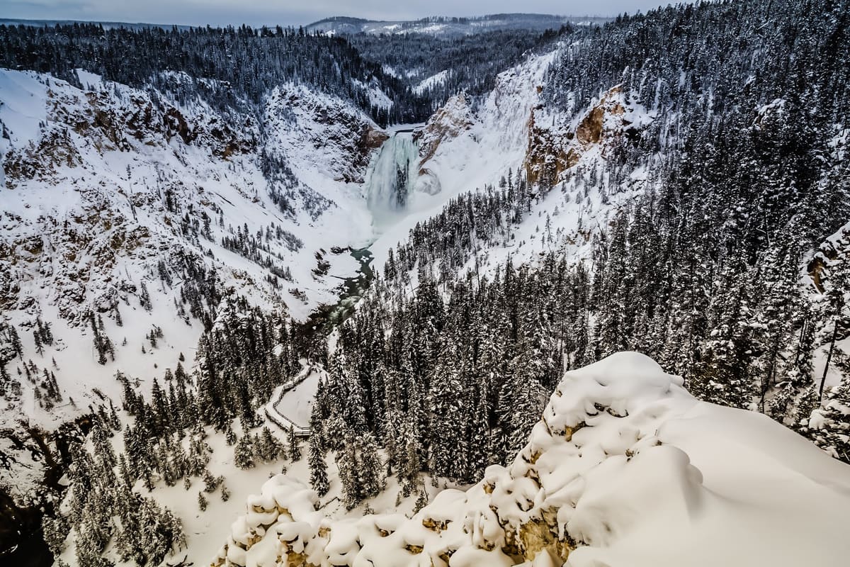 Frozen Lookout Point
